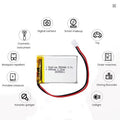 3.7V 600mAh ΜΠΑΤΑΡΙΑ Li-PO LP503040