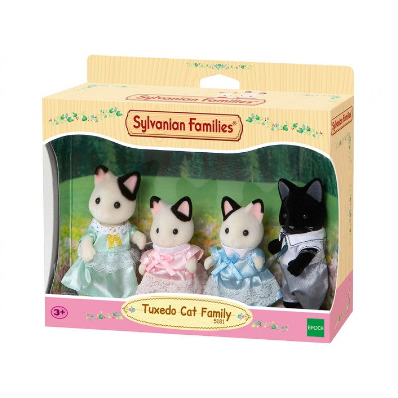 Sylvanian Families Οικογένεια Tuxedo Cat (5181)