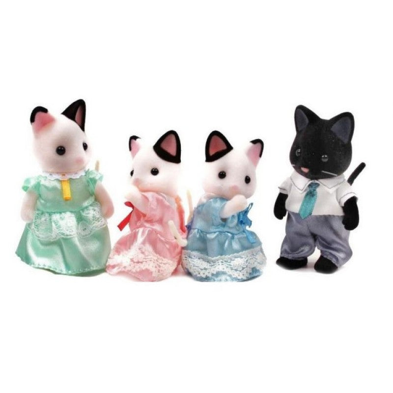 Sylvanian Families Οικογένεια Tuxedo Cat (5181)