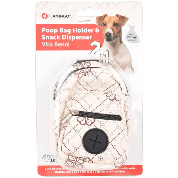 Poop Bag Holder Vito Benni -  12x9cm