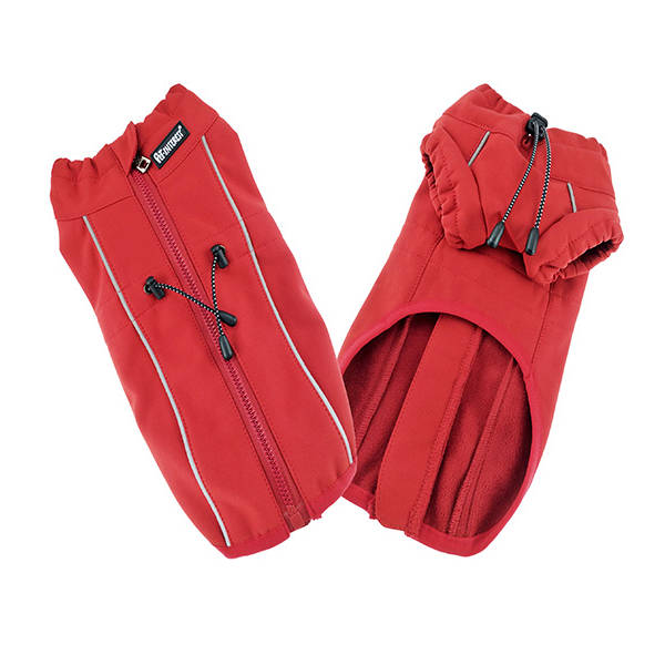 Active Outdoor Vest - Ημιαδιάβροχο Μπουφάν Σκύλου - 2XLarge 54cm, Κόκκινο