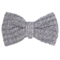 Flamingo Dog Collar Accessory Bow "Iona" - Αξεσουάρ Σκύλου Φιόγκος 9x5cm - Γκρι