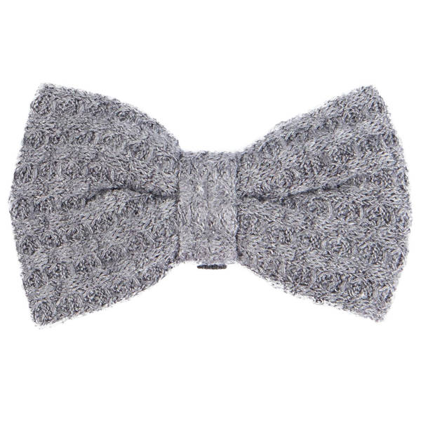 Flamingo Dog Collar Accessory Bow "Iona" - Αξεσουάρ Σκύλου Φιόγκος 9x5cm - Γκρι