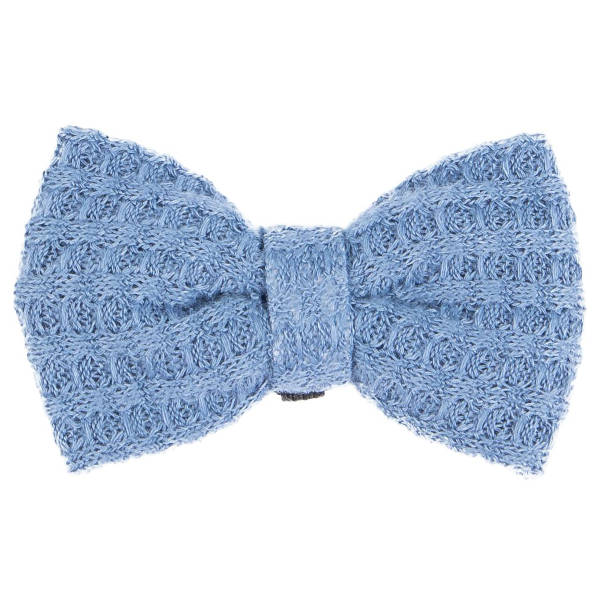 Flamingo Dog Collar Accessory Bow "Iona" - Αξεσουάρ Σκύλου Φιόγκος 9x5cm - Μπλε