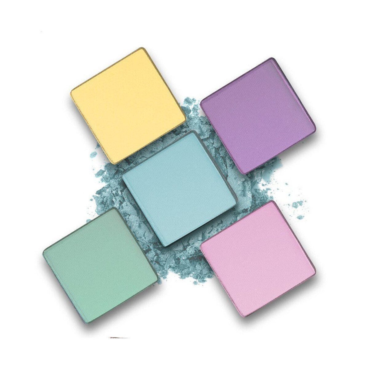 Grigi Pro Palette NO 505 Metallic & Shimmer Eyeshadow Palette 5 Colours Pastel Paradise