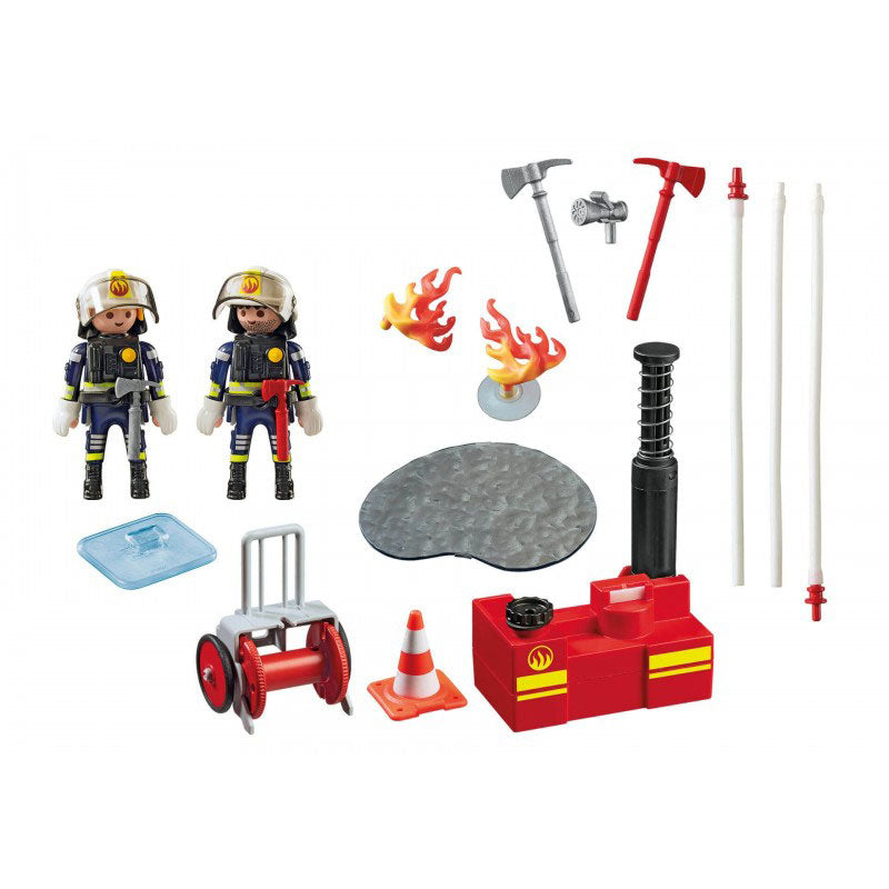 Playmobil Ομάδα Πυρόσβεσης Με Αντλία Νερού 5397