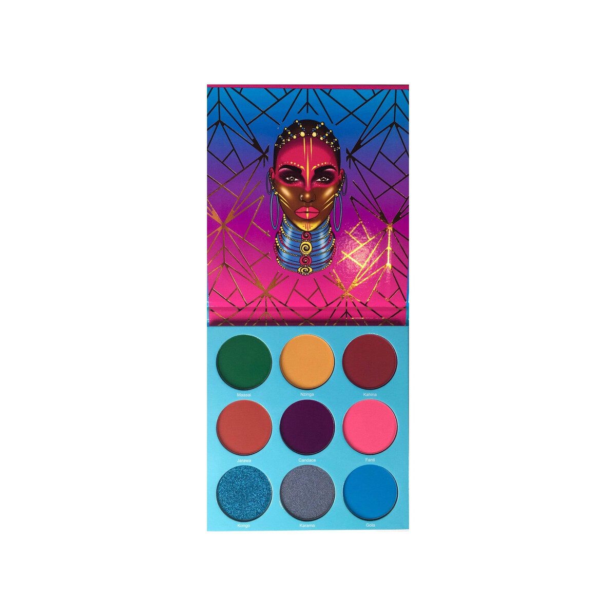 Juvia's Place Warrior III eyeshadow palette pop colors