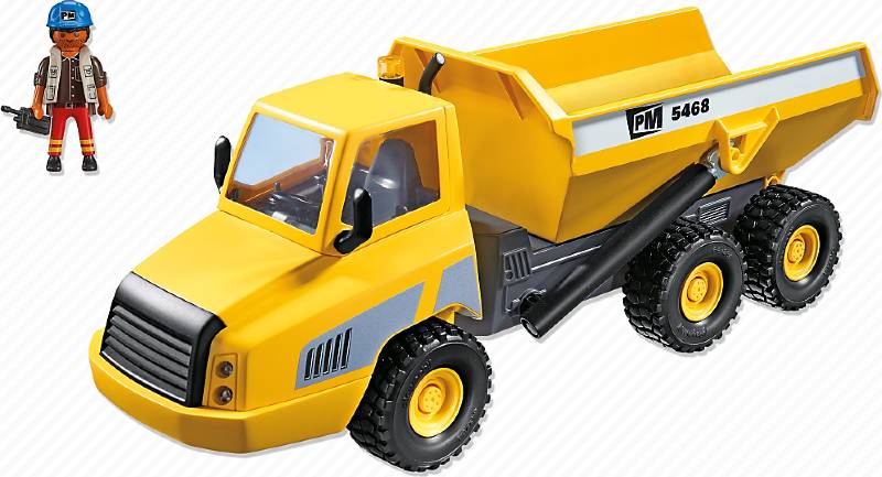 Playmobil Φορτηγό Με Ανατρεπόμενη Καρότσα 5468