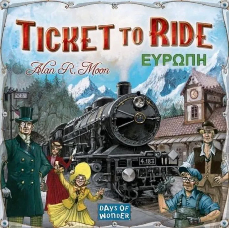 Kaissa Επιτραπέζιο Ticket To Ride Ευρώπη