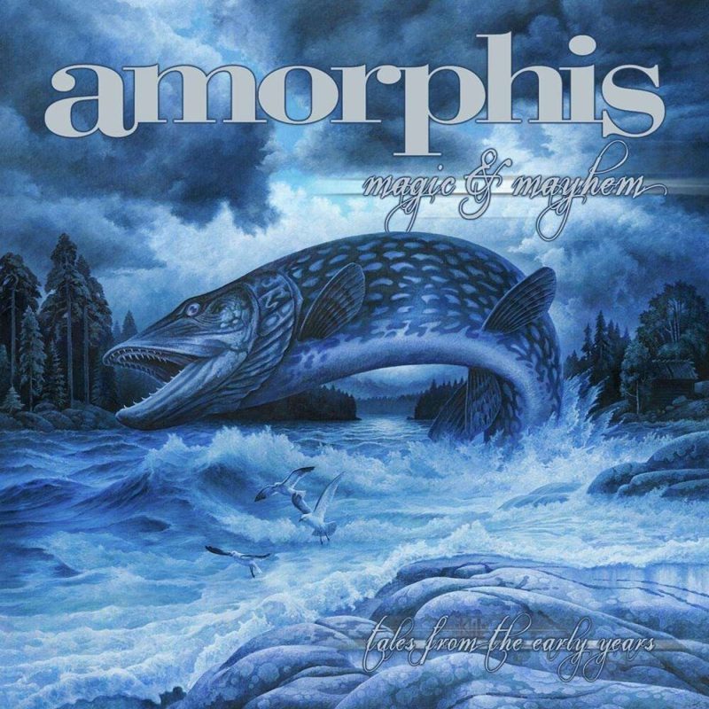 Amorphis - Magic & Mayhem - Tales From The Early Years (Clear/ Orange/ Red Splatter Vinyl)