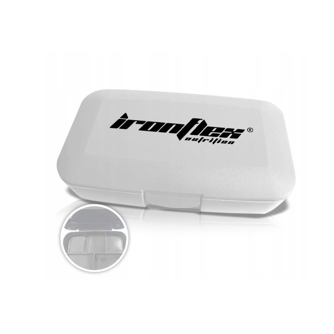 Ironflex Pill Box White
