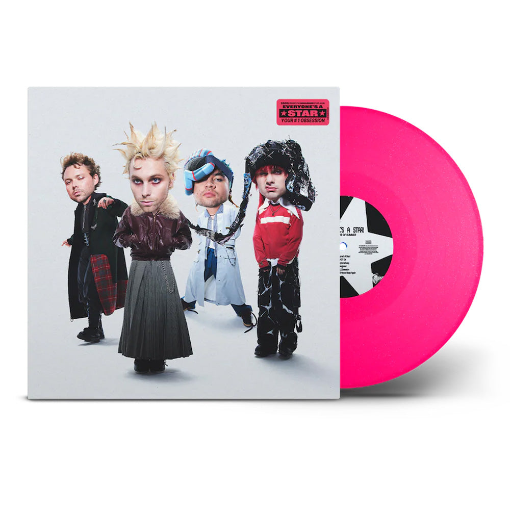 Everyone's A Star! (Hot Pink Glitter Vinyl)