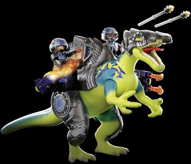 Playmobil Dinos Rise Σπινόσαυρος Με Διπλή Πανοπλία (70625)