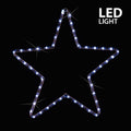 Αστέρι Λευκό LED με 2μ. Φωτ/να 56x56εκ. IP44