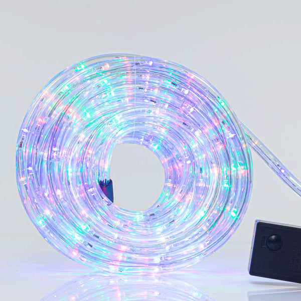 Φωτ/να LED Μον/λη Χρωματιστό 10μ. με 24 Λαμπάκια ανα Μέτρο και Πρόγραμμα, IP44