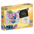 Luna Παζλ Χρωματισμού 2 Όψεων Glow In The Dark (Stitch)