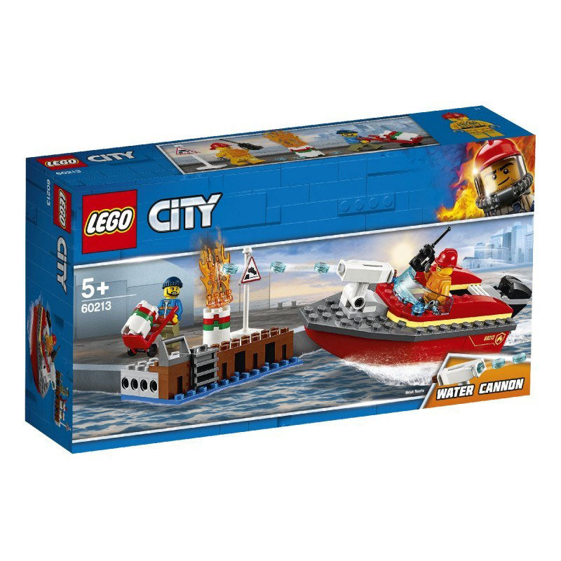 LEGO City Πυρκαγιά Στην Αποβάθρα – Dock Side Fire 60213