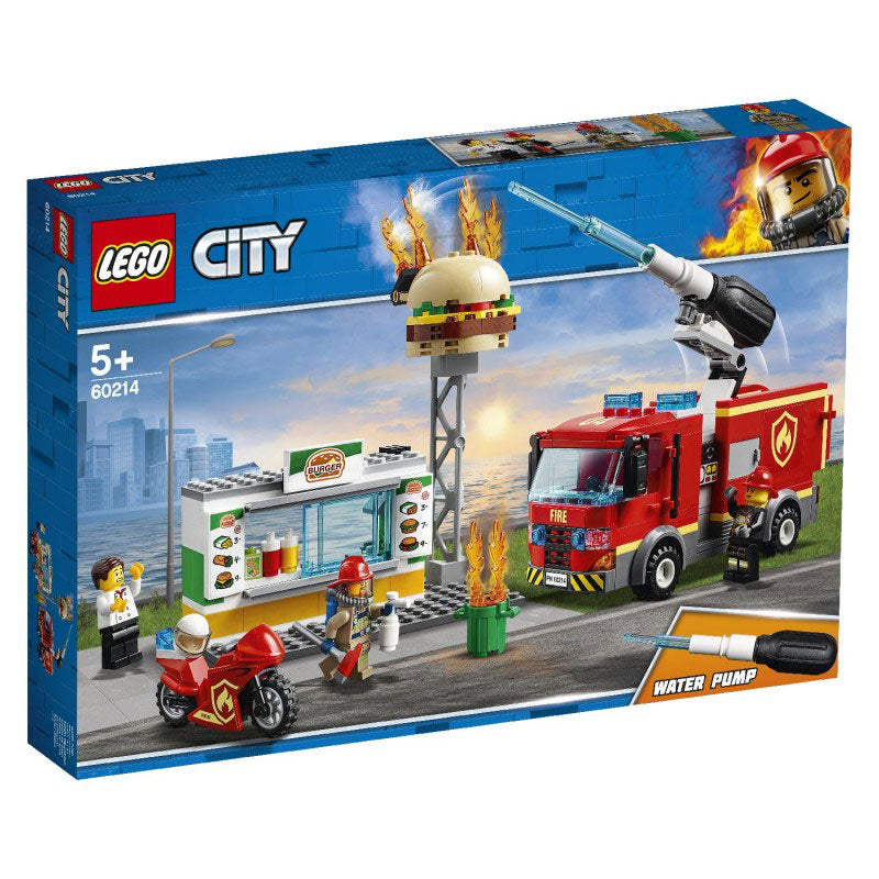 LEGO City Διάσωση Από Την Πυρκαγιά Στο Μπέργκερ Μπαρ – Burger Bar Fire Rescue 60214