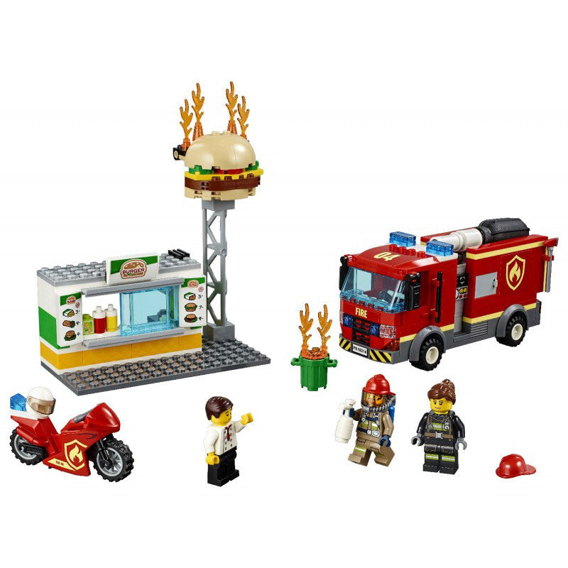 LEGO City Διάσωση Από Την Πυρκαγιά Στο Μπέργκερ Μπαρ – Burger Bar Fire Rescue 60214