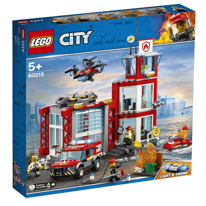 LEGO City Σταθμός Πυροσβεστικής – Fire Station 60215
