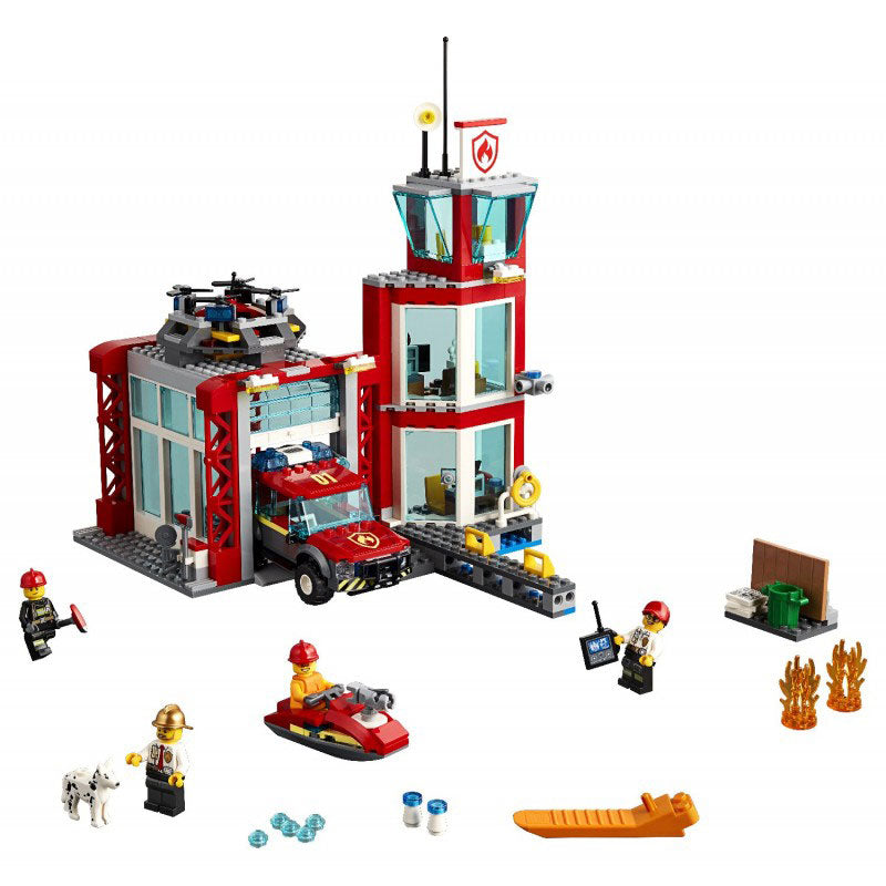 LEGO City Σταθμός Πυροσβεστικής – Fire Station 60215