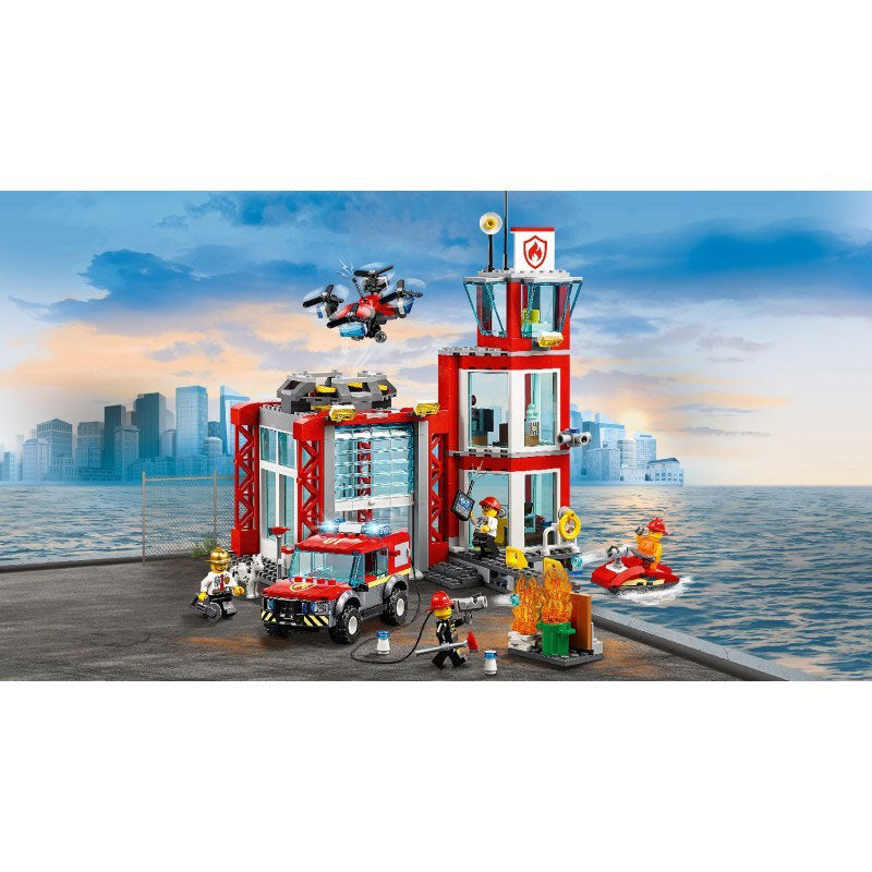 LEGO City Σταθμός Πυροσβεστικής – Fire Station 60215