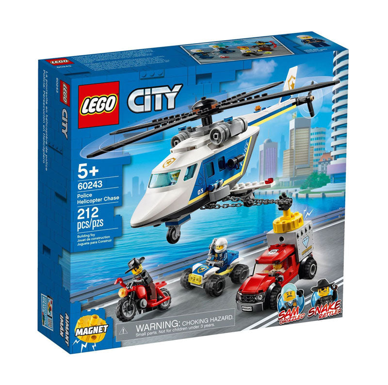 LEGO City Police Καταδίωξη με Αστυνομικό Ελικόπτερο 60243