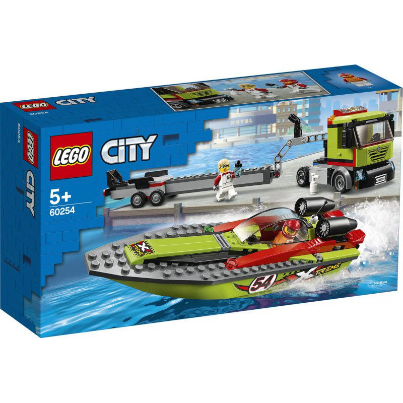 LEGO City Great Vehicles Μεταφορικό Αγωνιστικού Σκάφους 60254