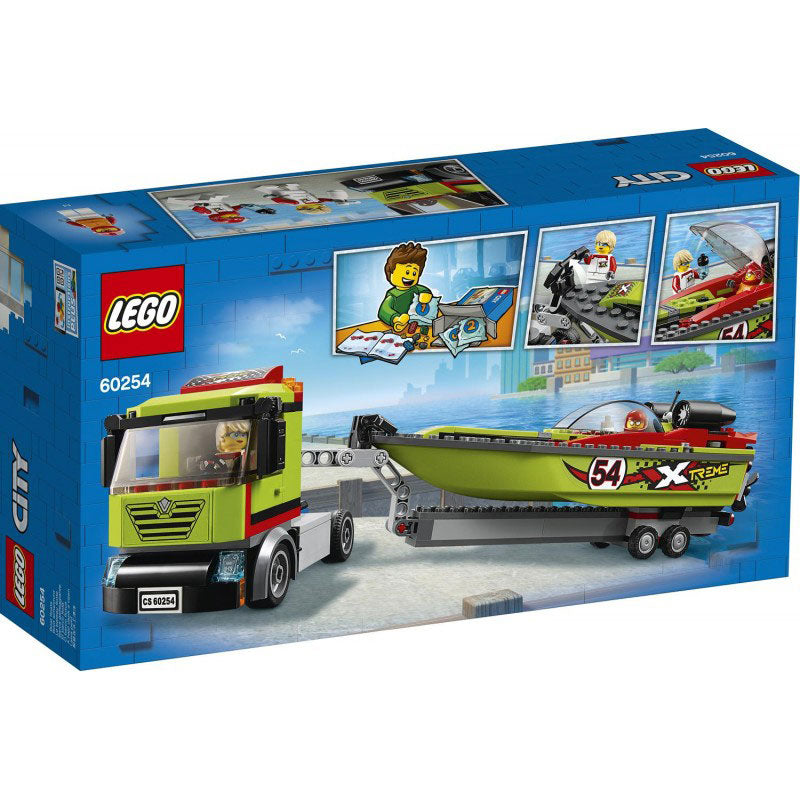LEGO City Great Vehicles Μεταφορικό Αγωνιστικού Σκάφους 60254