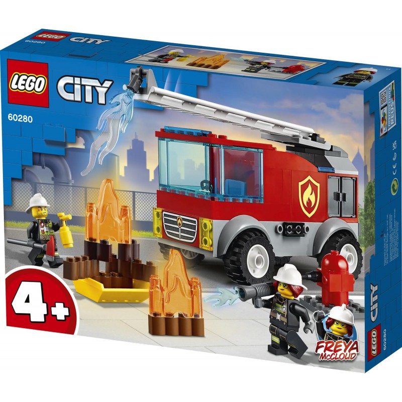 Lego City: Fire Ladder Truck