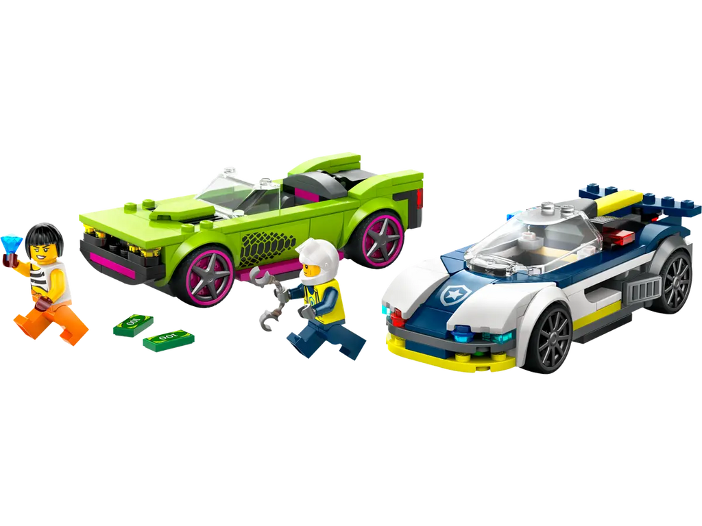LEGO City Police Car & Muscle Car Chase (60415)