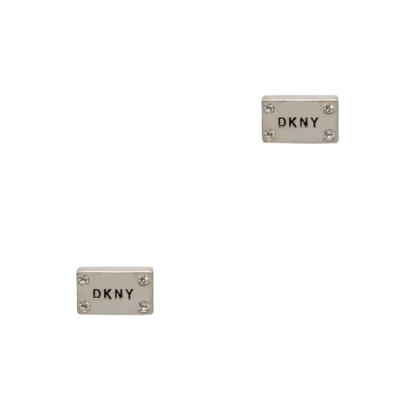 DKNY Logo metal Earrings με swarovski – 60559685