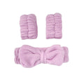 Donegal | Soft Headband & Wristband Skincare Set (3pcs) | D6058