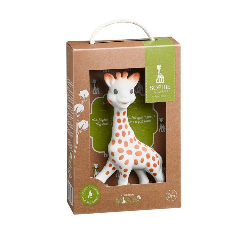 Sophie la Girafe Σόφι η καμηλοπάρδαλη Μασητικό από φυσικό καουτσούκ (so pure)S616331