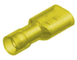ΑΚΡΟΔΕΚΤΗΣ ΣΥPTΑΡΩΤΟΣ ΘΗΛΥΚΟΣ ΚΙΤΡΙΝΟΣ 6.4mm ΜΕ ΜΟΝΩΣΗ