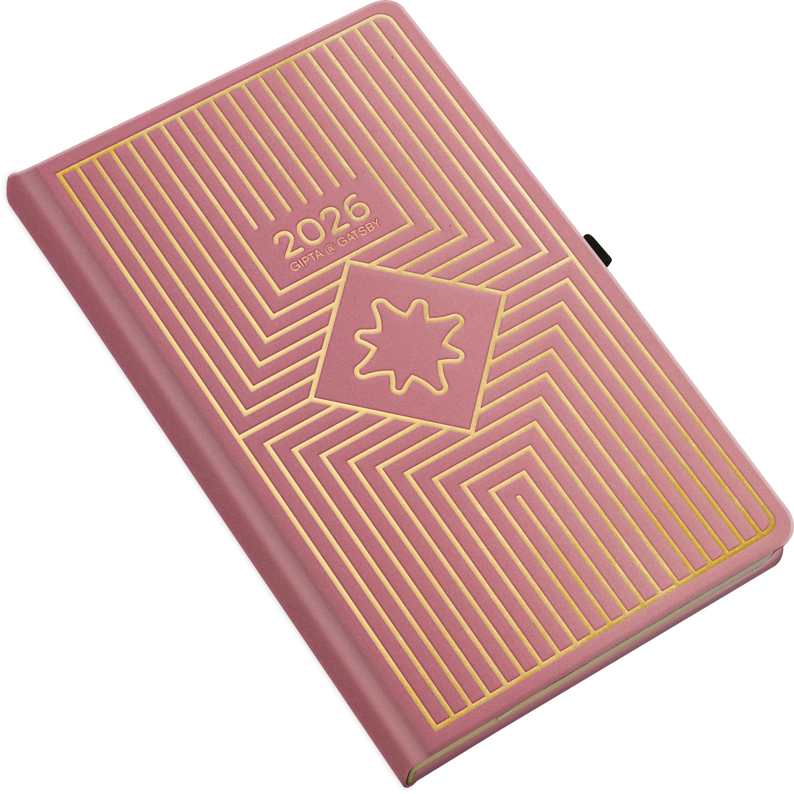 ΗΜΕΡΗΣΙΟ ΗΜΕΡΟΛΟΓΙΟ 2026 13*21 GATSBY GIPTA PINK