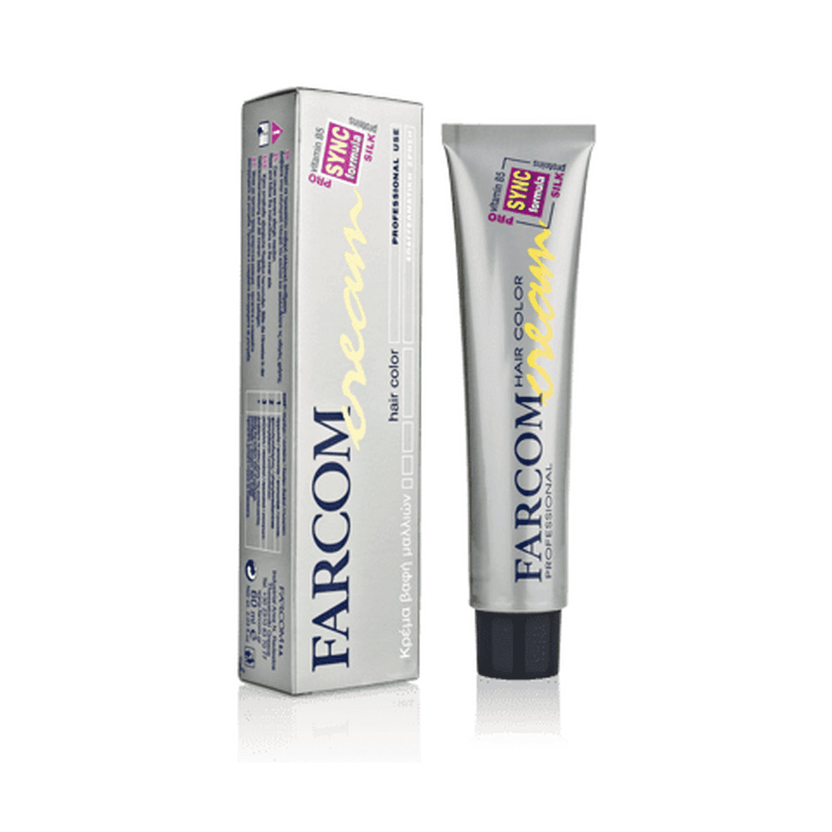 Farcom Hair Color Cream Βαφή Μαλλιών 60ml 1