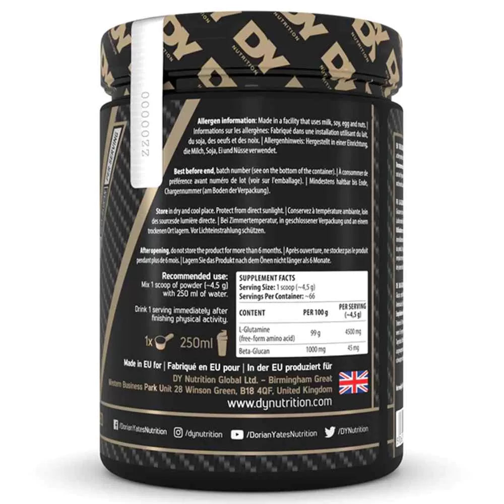 Dorian Yates The Glutamine 300gr - Unflavoured