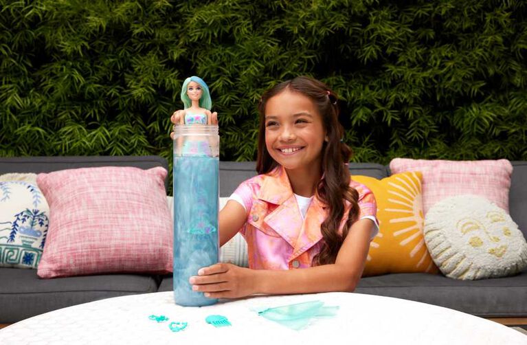 Barbie Color Reveal – Ονειρικές Γοργόνες (4 Σχέδια) Κούκλα Και Αξεσουάρ Με 6 Εκπλήξεις, Αλλαγή Χρώματος