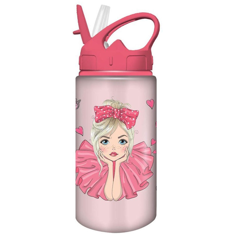 Παγούρι Must 500ml Αλουμινίου με Καλαμάκι GIRL