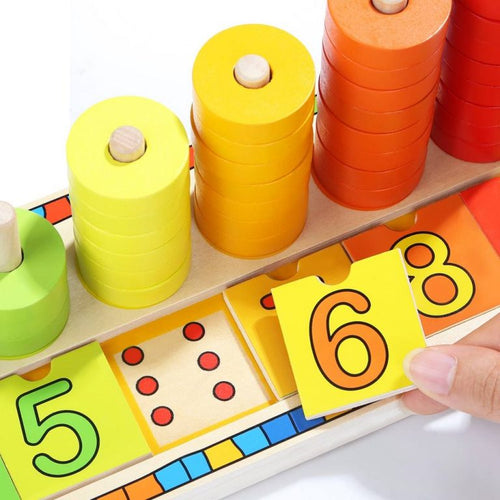 6540 Rainbow Donuts Count＆Match Numbers
