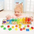 6540 Rainbow Donuts Count＆Match Numbers