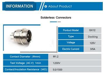 4pin ΦΙΣ ΜΙΚΡΟΦΩΝΙΚΟ ΑΡΣΕΝΙΚΟ ΣΑΣΙ GX12