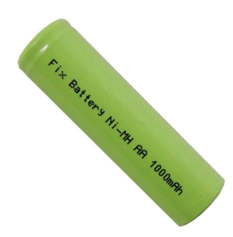 1.2V 1000mAh AA ΜΠΑΤΑΡΙΑ NiMH ΕΠΑΝΑΦΟΡΤΙΖΟΜΕΝΗ ΜΕ ΛΑΜΑΚΙΑ