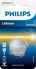 CR 2430 ΜΠΑΤΑΡΙΑ ΛΙΘΙΟΥ 3V PHILIPS