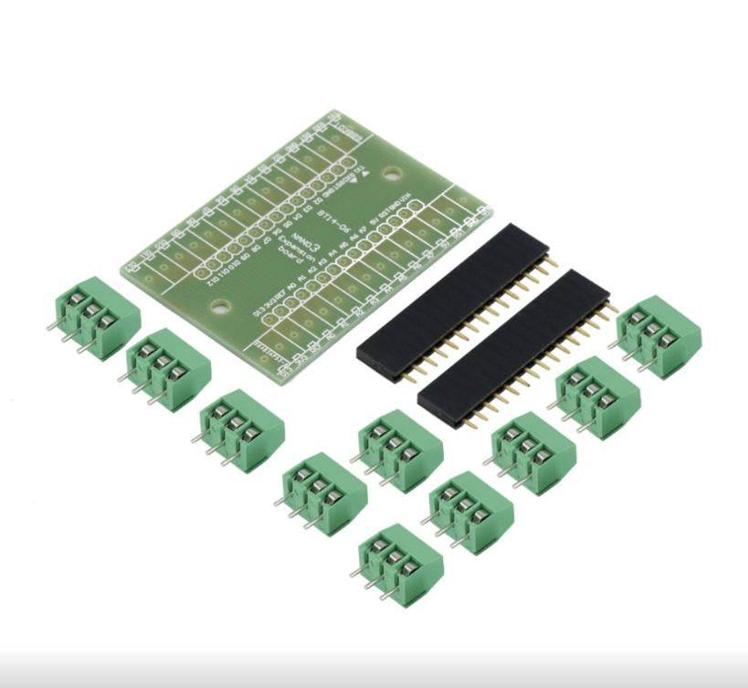 SCREW TERMINAL BREAKOUT FOR ARDUINO NANO