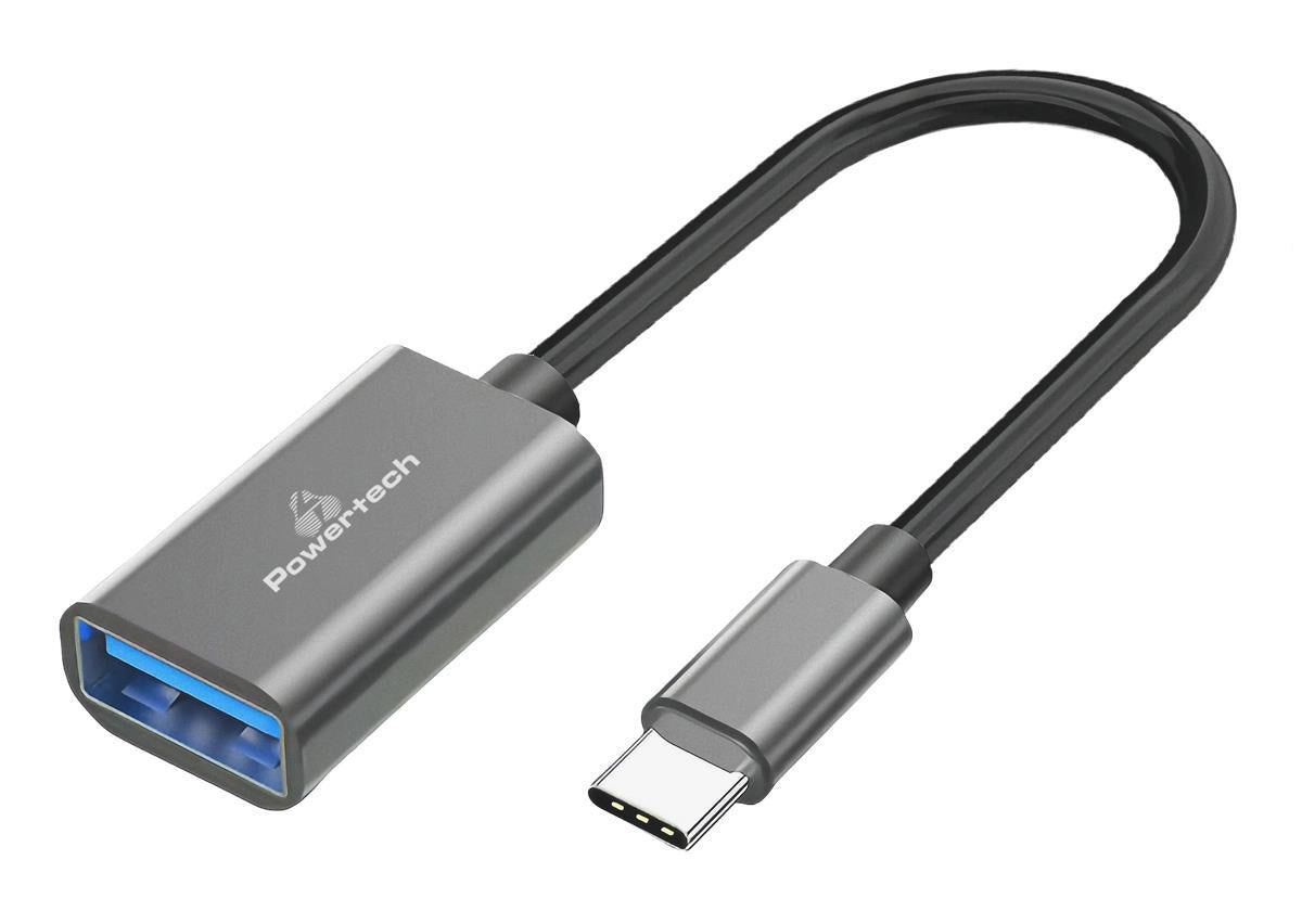 USB 3.0 A ΘΗΛΥΚΟ - USB TYPE C ΑΡΣΕΝΙΚΟ ΚΑΛΩΔΙΟ OTG 0.2m POWERTECH