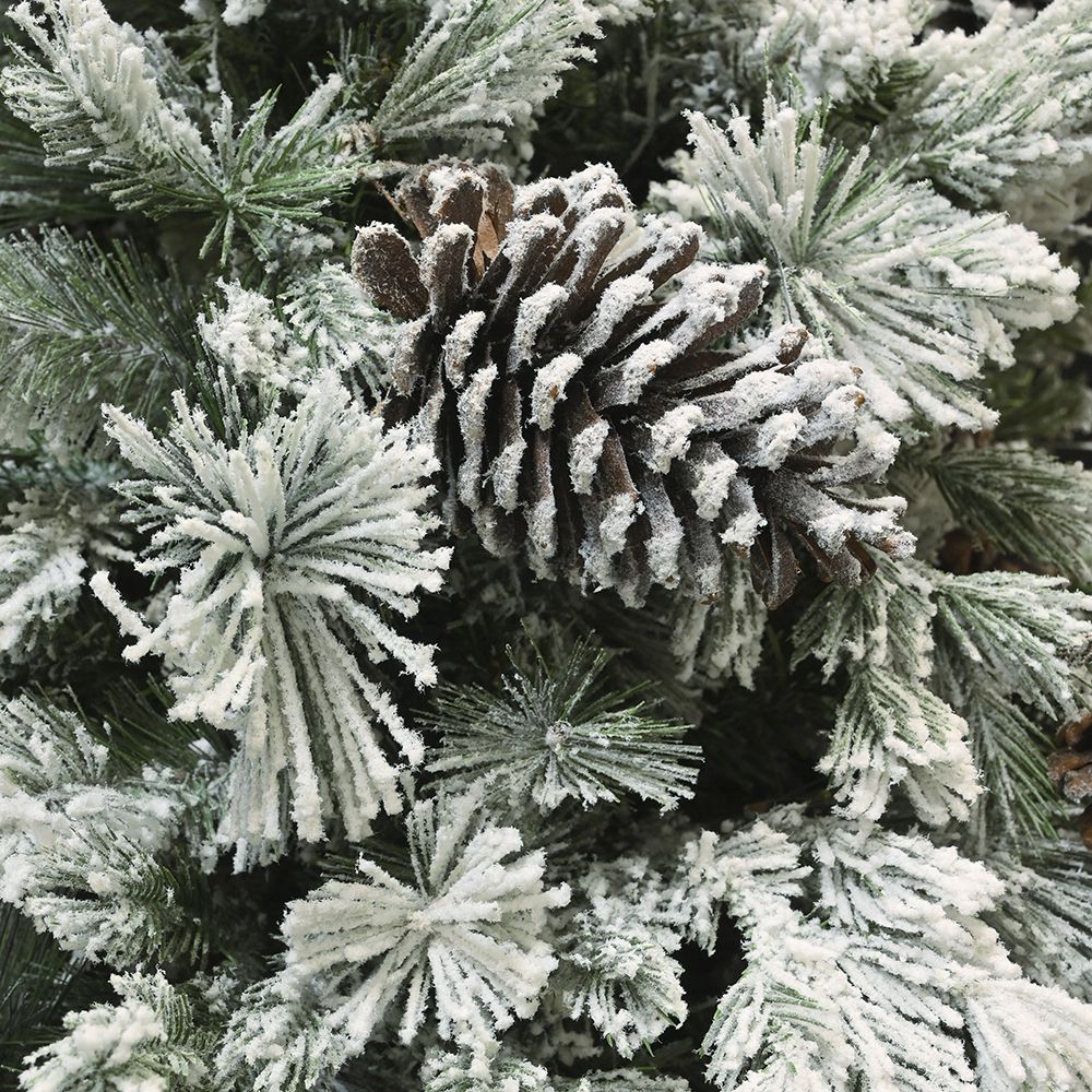 210εκ. Δέντρο Flocked Alaska