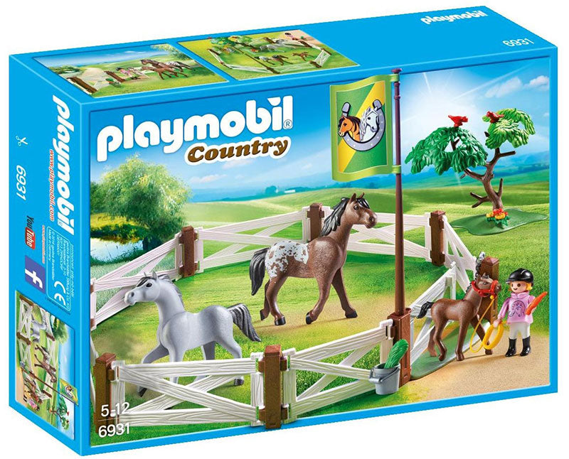Playmobil Άλογα Με Περίφραξη 6931