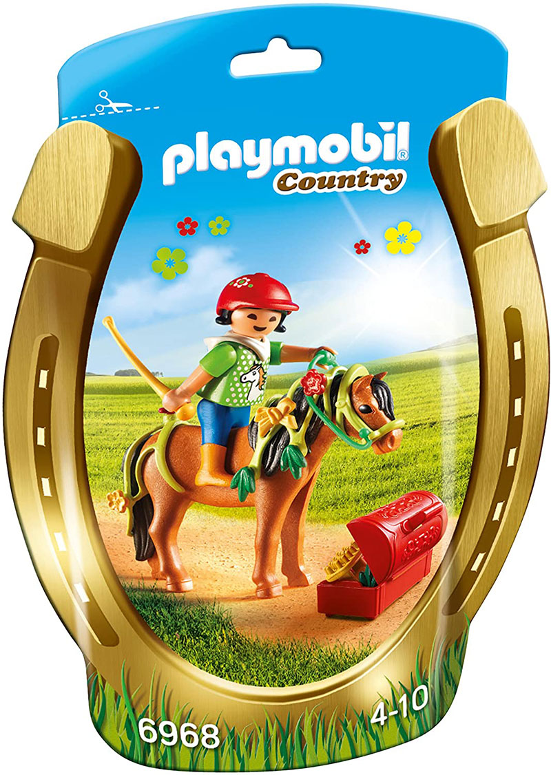 Playmobil Πόνυ Με Λουλουδάκια Και Κοριτσάκι 6968